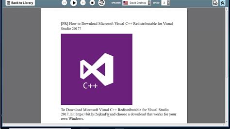 Visual studio community 2017, visual studio. PR Download Microsoft Visual C++ Redistributable for ...