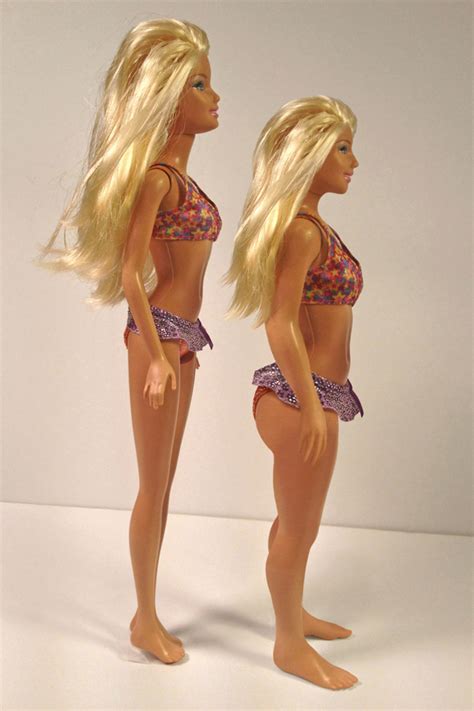 fotos cómo sería la barbie con medidas reales infobae