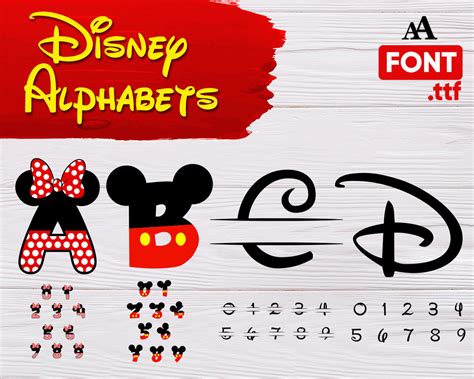 Disney Font Walt Disney Alphabet Font Walt Disney Svg Disney Desig