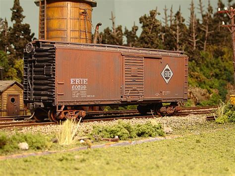 Erie 40 Wood Boxcar 60599