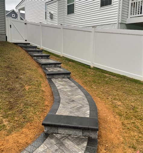 Odenton Multi Level Paver Patio Three Little Birds Hardscaping And Lawn
