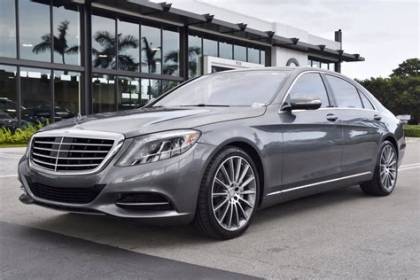 Pre Owned 2017 Mercedes Benz S Class S 550 4d Sedan In Doral 15573