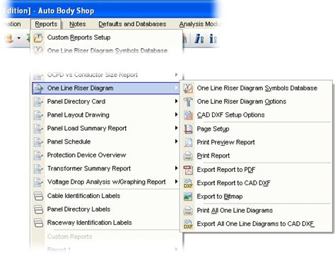 Please look into providing a tool pallet consisting of typical electrical symbols that are used to develop a single line diagram. One Line Riser Diagram - Volts Electrical Design Software