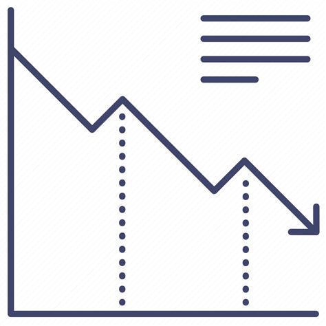 Chart Decrease Diagram Loss Icon Download On Iconfinder