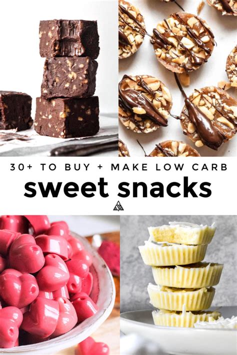 9 Best Low Carb Sweet Snacks To Buy Make Little Pine Kitchen