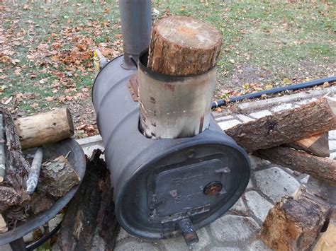 Barrel stove build part 1. 74 best images about DIY Barrel Stove Outdoor Furnace on Pinterest