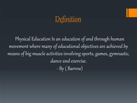 Physical Education Ppt