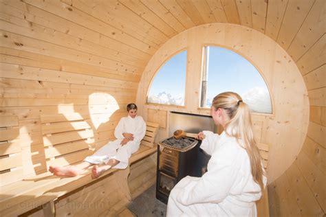 Lagazuoi The Highest Altitude Sauna In The Dolomites 2752 M