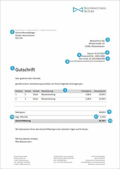 Llll➤ musterbrief an die versicherung zur schadensregulierung zum kostenlosen download. Kostenlose Gutschriftsvorlage zum Download ...
