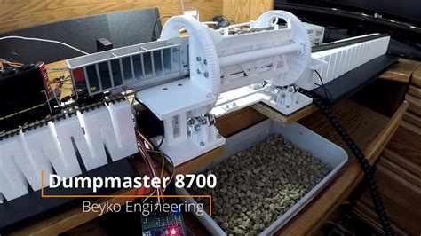 Rotary Dumper Ho Scale D Printed Dumpmaster Youtube