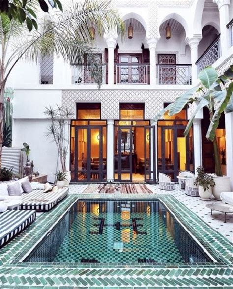 Riad Yasmine Boutique Hotel Marrakech Morocco Design Visual