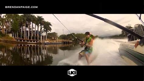 Lki Athlete Brendan Paige Extreme Barefoot Waterskiing Youtube