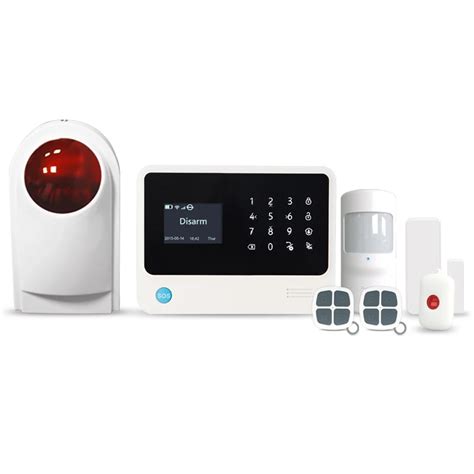 Best Sell Home Security Alarm System With Wireless Outdoor Strobe Siren