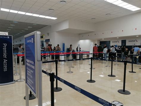 Disminuyen Hasta Un 50 Los Vuelos En El Aeropuerto De Mérida Durante