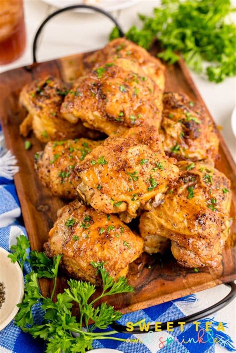 the easiest oven baked chicken thighs you ll ever make