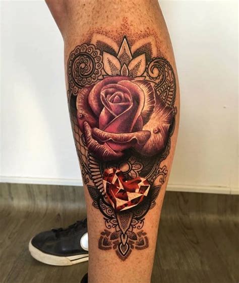 Small rose tattoo behind the ear is very good thinking about getting small tattoo designs. 135 Beautiful Rose Tattoo Designs For Women and Men