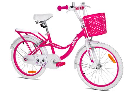 Xe đạp Trẻ Em Nữ Kitten 20 Inch Có Giỏ Xe Meta Vn