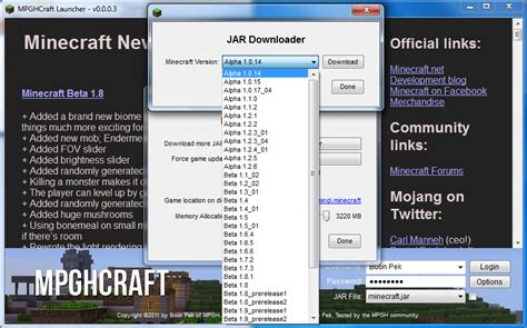 Minecraft Jar Launcher Groovychlist