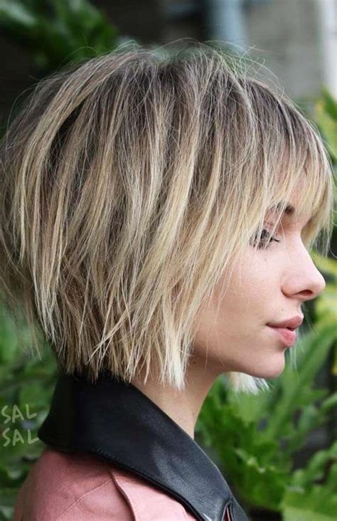 Short Choppy Layered Haircuts Messy Bob Hairstyles Trends For Autumn Win Short Hair