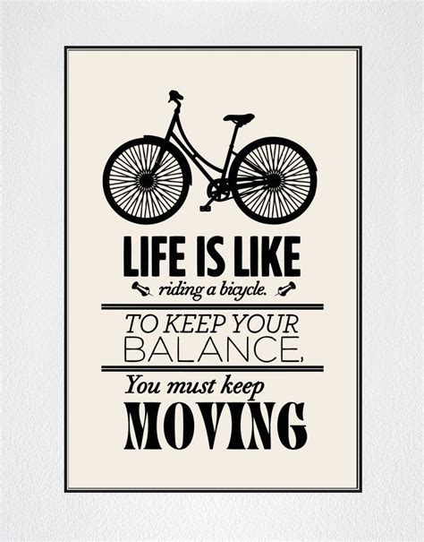Motivational Quotes Life Is Like Riding A Bicycle