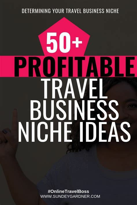 Get Your Copy Of 50 Profitable Travel Business Niche Ideas For Free