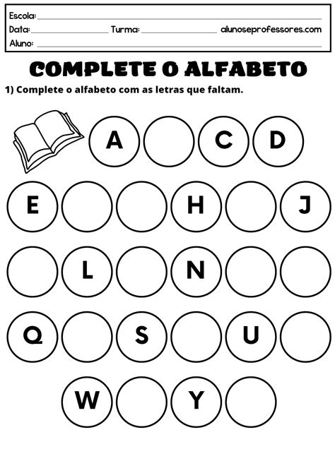 Completar Abecedario Worksheet In Colorful Backgrounds School Porn Sex Picture
