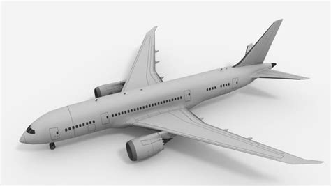 Boeing 787 3d Model 3d Cad Model Library Fetchcfd