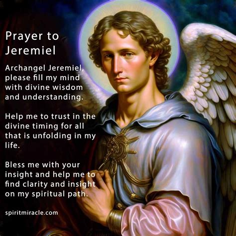 Archangel Jeremiel The Archangel Of Insight And Illumination
