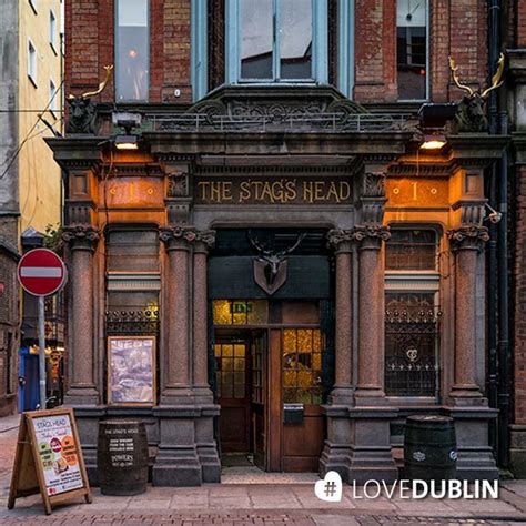 The Stags Head Pub Close To Grafton St Dublin Acuarela