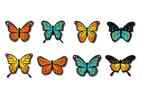 Free Colorfull Butterfly Vector 121566 Vector Art At Vecteezy