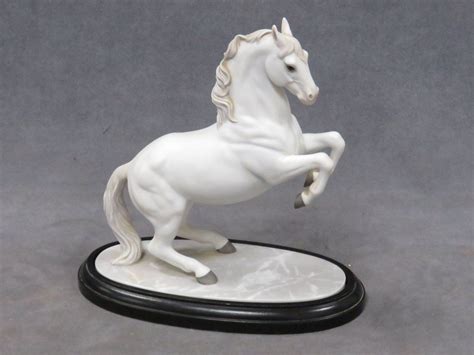 Lenox Porcelain Horse Airs Above The Ground Signed Height 9 Lenox