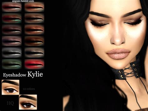 Kylie Eyeshadow By Angissi Sims 4 Eyes