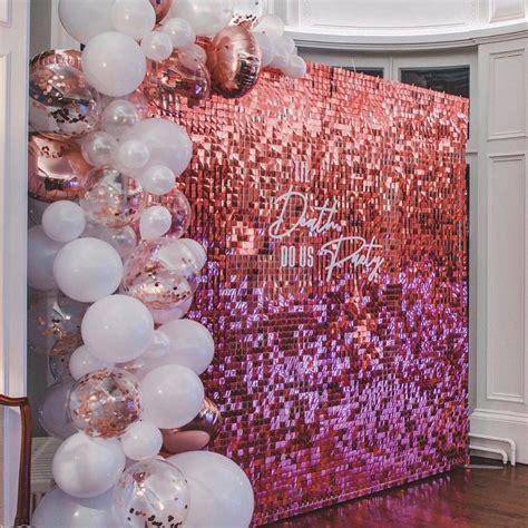 Sequin Backdrop Hire Balloon Arch 21st Birthday Decorations