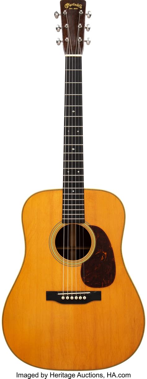 1937 Martin D 28 Natural Acoustic Guitar Serial 65573 Lot