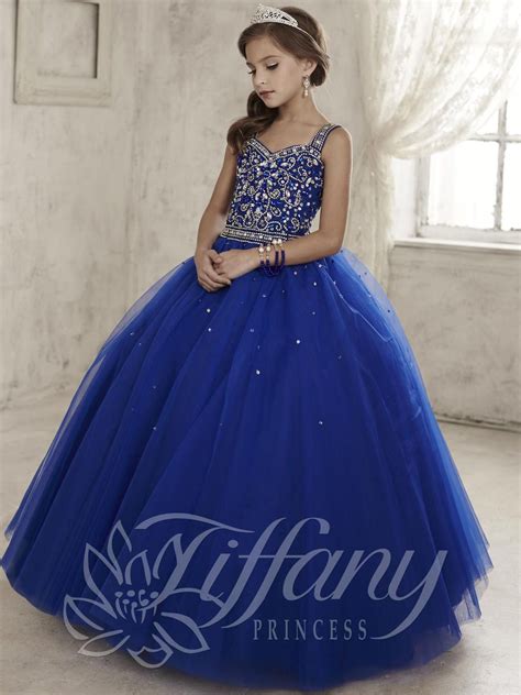 Whatever you're shopping for, we've got it. Tiffany Princess 13443 Girls Tulle Pageant Dress: French ...