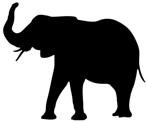 Animal Silhouette Silhouette Clip Art Animal Silhouette Elephant