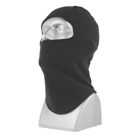 Black Micro Fleece Balaclava Face Mask Mid West Glove And Supply Inc
