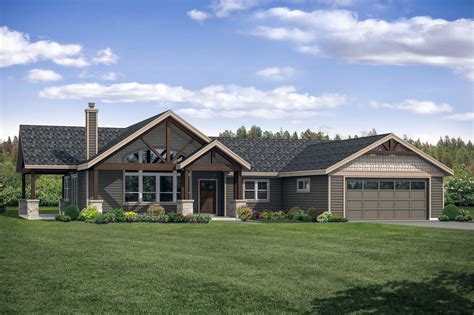 Brightheart One Story House Plans Ranch House Plans Associated