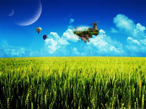 Skyland Wallpaper Photo Manipulated Nature Wallpapers In  Format For