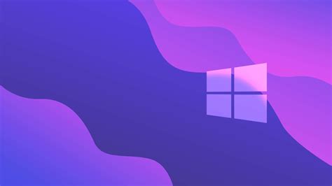 2100x900 Windows 10 Purple Gradient 2100x900 Resolution Wallpaper Hd