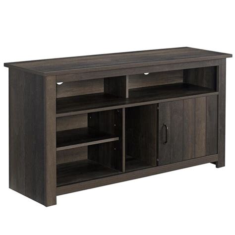 Festivo Brown Tv Stand Accommodates Tvs Up To 55 In In The Tv Stands
