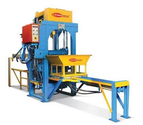 Mild Steel Stationary Automatic Concrete Block Making Machine At Rs
