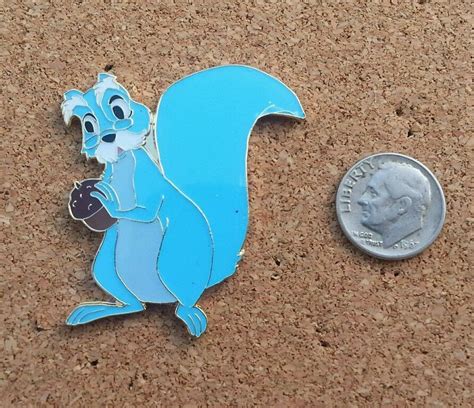 Fantasy Disney Pin Merlin As Squirrel The Sword In The Stone Le