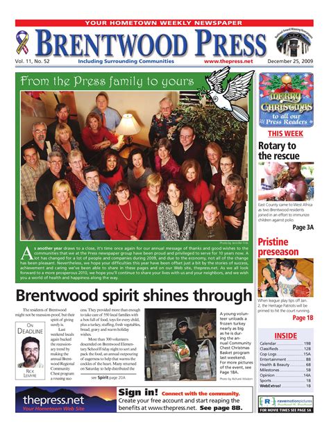 Brentwood Press_12.25.09 by Brentwood Press & Publishing - Issuu