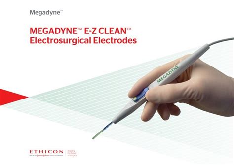 Pdf Megadyne E Z Clean Electrosurgical Electrodes · Easy To Clean E