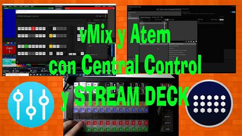 Vmix Con Streamdeck X Keys Y Central Control Youtube