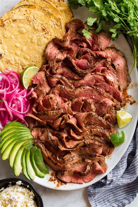 Carne Asada A Must Make Mexican Recipe Flank Or Skirt Steak Is Marinated In A Fresh Savory