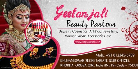 Flex Banner Design For Beauty Parlour Shop And Billboard Design Psd And