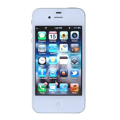 Apple Iphone 4s 8gb Gsm 3g White Atandt Wireless Brand New Factory Sea