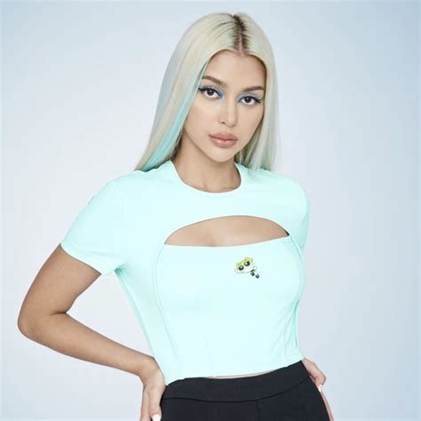powerpuff girls by pomelo crop top off shoulder cartoon network sexy 90s shopee malaysia